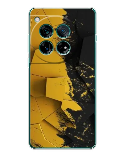 Чехол для Motorola Moto G Max с картинкой «Золотые осколки геометрии»