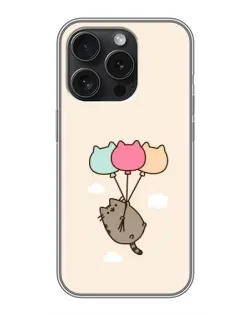Чехол для Motorola Moto G Play (2026) с картинкой «Пушин на шариках»