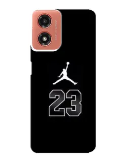 Чехол для Motorola MOTO G04 с картинкой «Jordan Flight 23»