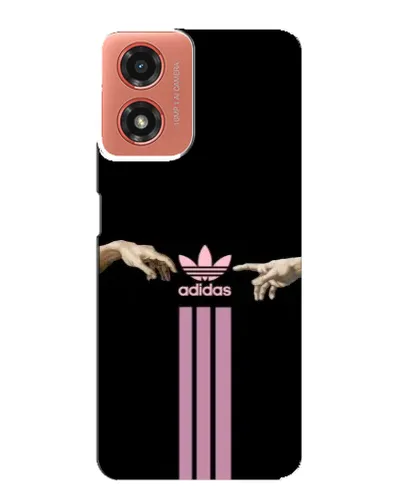 Чехол для Motorola MOTO G04 с картинкой «Adidas Hands»