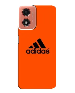 Чехол для Motorola MOTO G04 с картинкой «Adidas Ukraine»