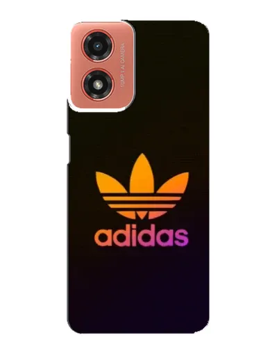 Чехол для Motorola MOTO G04 с картинкой «Градиент Adidas»