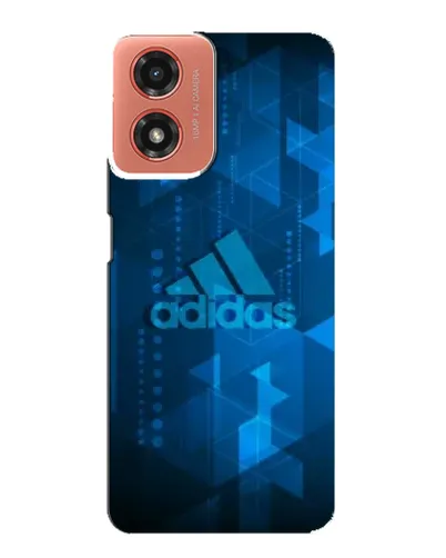 Чехол для Motorola MOTO G04 с картинкой «Adidas Sport Art»