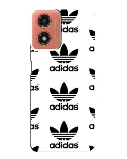 Чехол для Motorola MOTO G04 с картинкой «Adidas Pattern»