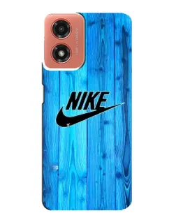 Чехол для Motorola MOTO G04 с картинкой «Голубое дерево Nike»