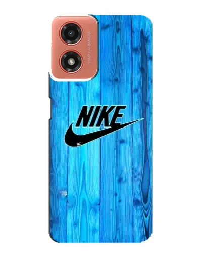 Чехол для Motorola MOTO G04 с картинкой «Голубое дерево Nike»