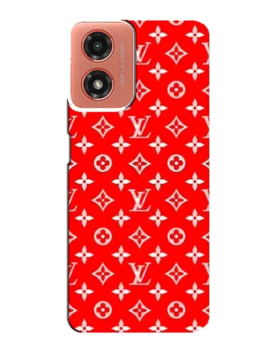 Чехол для Motorola MOTO G04 с картинкой «Яркий паттерн LV» Чехол для Motorola MOTO G04 с картинкой «Яркий паттерн LV»