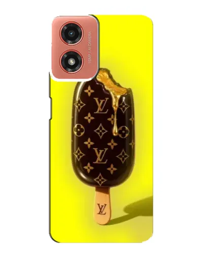 Чехол для Motorola MOTO G04 с картинкой «Мороженое от LV» Чехол для Motorola MOTO G04 с картинкой «Мороженое от LV»