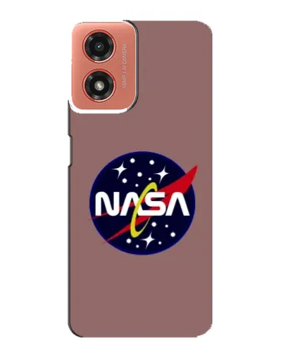 Чехол для Motorola MOTO G04 с картинкой «NASA — ретро космос» Чехол для Motorola MOTO G04 с картинкой «NASA — ретро космос»