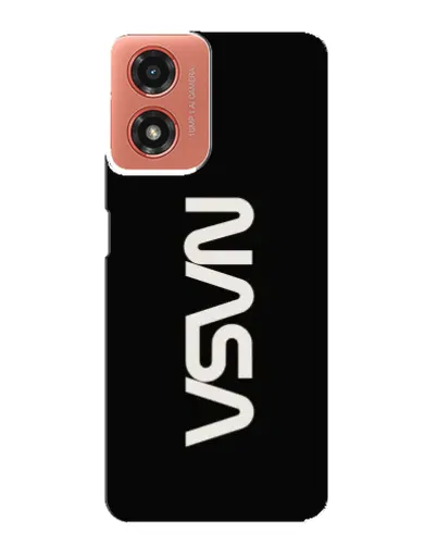 Чехол для Motorola MOTO G04 с картинкой «NASA — вертикальный логотип» Чехол для Motorola MOTO G04 с картинкой «NASA — вертикальный логотип»