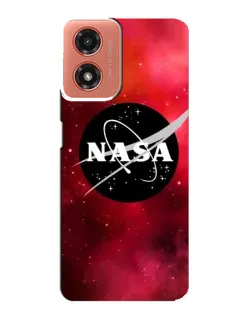Чехол для Motorola MOTO G04 с картинкой «NASA — красная туманность» Чехол для Motorola MOTO G04 с картинкой «NASA — красная туманность»