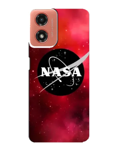 Чехол для Motorola MOTO G04 с картинкой «NASA — красная туманность» Чехол для Motorola MOTO G04 с картинкой «NASA — красная туманность»
