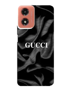 Чехол для Motorola MOTO G04 с картинкой «Gucci — шелковые волны» Чехол для Motorola MOTO G04 с картинкой «Gucci — шелковые волны»