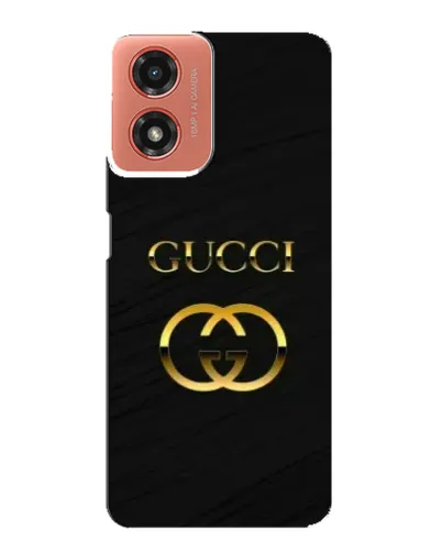 Чехол для Motorola MOTO G04 с картинкой «Золотой логотип Gucci» Чехол для Motorola MOTO G04 с картинкой «Золотой логотип Gucci»