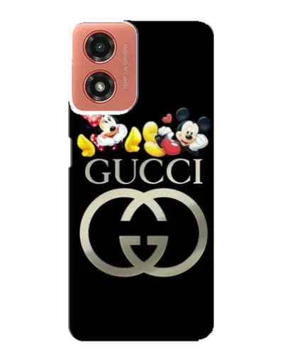 Чехол для Motorola MOTO G04 с картинкой «Gucci — герои Disney» Чехол для Motorola MOTO G04 с картинкой «Gucci — герои Disney»