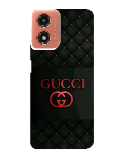 Чехол для Motorola MOTO G04 с картинкой «Gucci — стеганый черный» Чехол для Motorola MOTO G04 с картинкой «Gucci — стеганый черный»