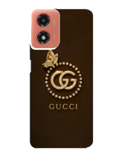 Чехол для Motorola MOTO G04 с картинкой «Gucci — золотая бабочка» Чехол для Motorola MOTO G04 с картинкой «Gucci — золотая бабочка»