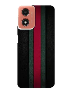Чехол для Motorola MOTO G04 с картинкой «Gucci — неоновая линия»