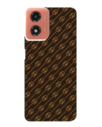 Чехол для Motorola MOTO G04 с картинкой «Gucci — золотые диагонали» Чехол для Motorola MOTO G04 с картинкой «Gucci — золотые диагонали»