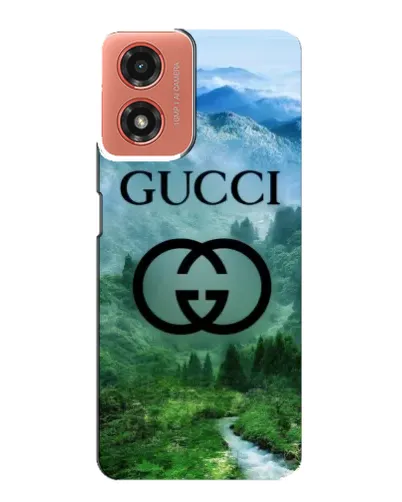 Чехол для Motorola MOTO G04 с картинкой «Gucci — горный пейзаж» Чехол для Motorola MOTO G04 с картинкой «Gucci — горный пейзаж»