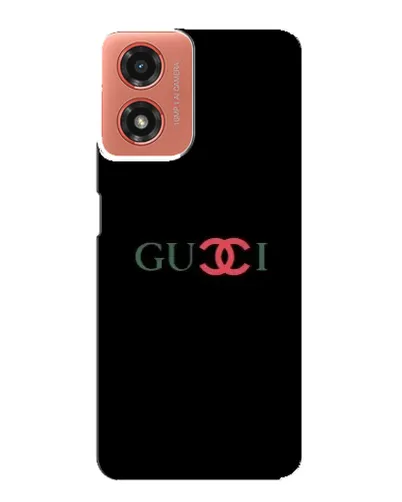 Чехол для Motorola MOTO G04 с картинкой «Gucci — красный градиент» Чехол для Motorola MOTO G04 с картинкой «Gucci — красный градиент»
