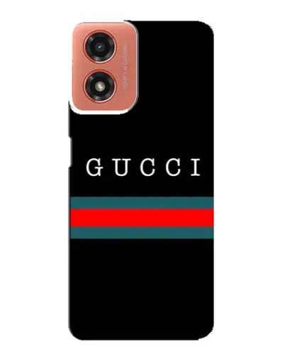 Чехол для Motorola MOTO G04 с картинкой «Gucci — красный пояс» Чехол для Motorola MOTO G04 с картинкой «Gucci — красный пояс»