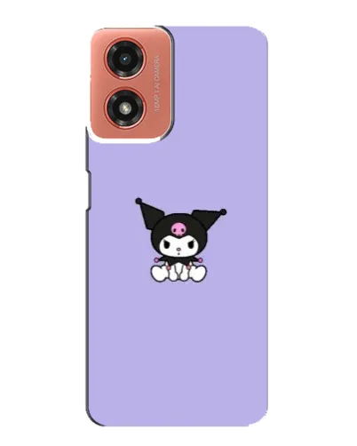 Чехол для Motorola MOTO G04 с картинкой «Kuromi — фиолетовый минимализм» Чехол для Motorola MOTO G04 с картинкой «Kuromi — фиолетовый минимализм»
