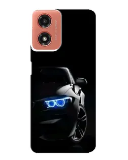 Чехол для Motorola MOTO G04 с картинкой «BMW — ночной взгляд» Чехол для Motorola MOTO G04 с картинкой «BMW — ночной взгляд»