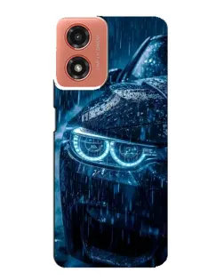 Чехол для Motorola MOTO G04 с картинкой «BMW под дождем» Чехол для Motorola MOTO G04 с картинкой «BMW под дождем»