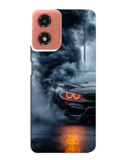 Чехол для Motorola MOTO G04 с картинкой «BMW M-Power — абстракция» Чехол для Motorola MOTO G04 с картинкой «BMW M-Power — абстракция»