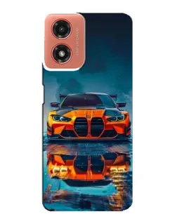 Чехол для Motorola MOTO G04 с картинкой «BMW — золотая эмблема» Чехол для Motorola MOTO G04 с картинкой «BMW — золотая эмблема»