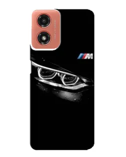 Чехол для Motorola MOTO G04 с картинкой «BMW — взгляд тигра» Чехол для Motorola MOTO G04 с картинкой «BMW — взгляд тигра»