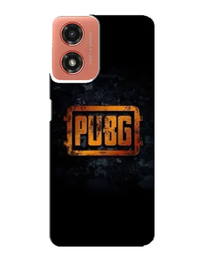 Чохол для Motorola MOTO G04 з картинкою «PUBG — золотий логотип» Чохол для Motorola MOTO G04 з картинкою «PUBG — золотий логотип»