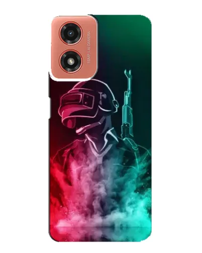 Чохол для Motorola MOTO G04 з картинкою «PUBG — вогняний воїн» Чохол для Motorola MOTO G04 з картинкою «PUBG — вогняний воїн»
