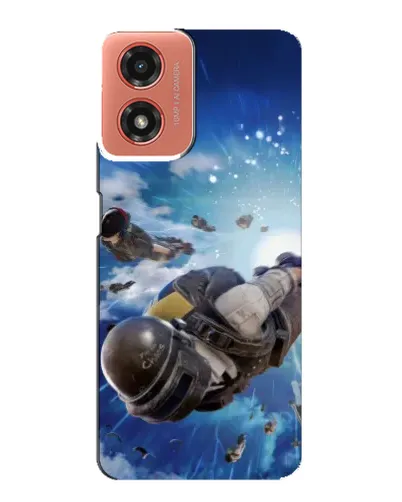 Чохол для Motorola MOTO G04 з картинкою «Десант PUBG — стрибок» Чохол для Motorola MOTO G04 з картинкою «Десант PUBG — стрибок»