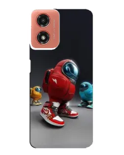 Чехол для Motorola MOTO G04 с картинкой «Among Us — 3D стиль»