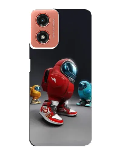 Чехол для Motorola MOTO G04 с картинкой «Among Us — 3D стиль»
