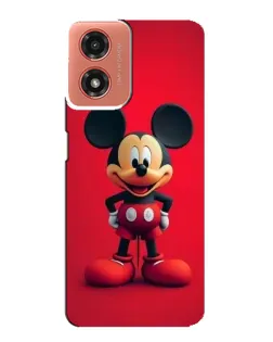 Чехол для Motorola MOTO G04 с картинкой «Mickey в полный рост»