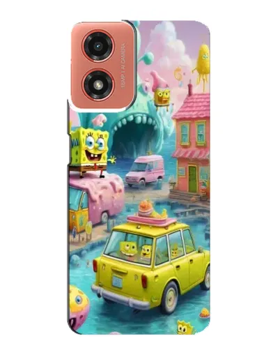 Чохол для Motorola MOTO G04 з картинкою «Монстр-трак пригоди»