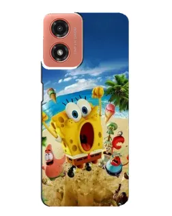 Чохол для Motorola MOTO G04 з картинкою «Розваги на пляжі»