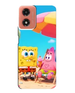 Чехол для Motorola MOTO G04 с картинкой «Отдых на пляже»