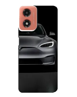 Чехол для Motorola MOTO G04 с картинкой «Tesla Model S Look» Чехол для Motorola MOTO G04 с картинкой «Tesla Model S Look»