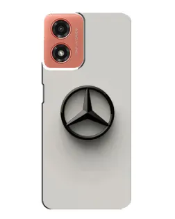 Чехол для Motorola MOTO G04 с картинкой «Mercedes Maybach стиль»