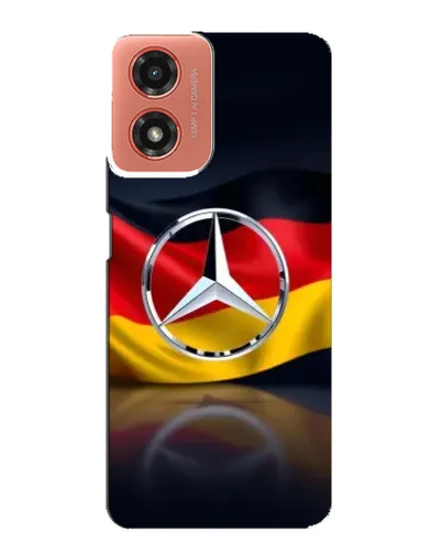 Чехол для Motorola MOTO G04 с картинкой «Mercedes — флаг Германии» Чехол для Motorola MOTO G04 с картинкой «Mercedes — флаг Германии»