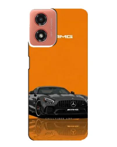 Чехол для Motorola MOTO G04 с картинкой «Оранжевый Mercedes AMG» Чехол для Motorola MOTO G04 с картинкой «Оранжевый Mercedes AMG»