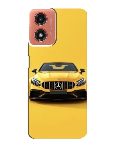 Чехол для Motorola MOTO G04 с картинкой «Желтый Mercedes GT» Чехол для Motorola MOTO G04 с картинкой «Желтый Mercedes GT»