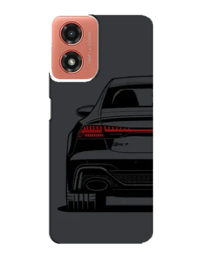 Чехол для Motorola MOTO G04 с картинкой «Задняя часть Audi — арт» Чехол для Motorola MOTO G04 с картинкой «Задняя часть Audi — арт»