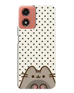 Чохол для Motorola MOTO G04 з картинкою «Пушин у цяточку»