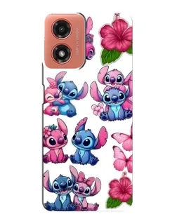 Чехол для Motorola MOTO G04 с картинкой «Стикеры Stitch и Angel» Чехол для Motorola MOTO G04 с картинкой «Стикеры Stitch и Angel»