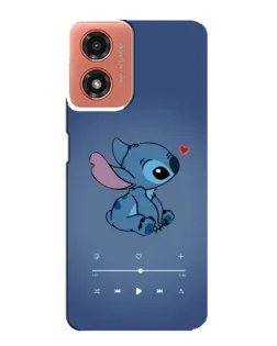 Чехол для Motorola MOTO G04 с картинкой «Музыкальный Stitch» Чехол для Motorola MOTO G04 с картинкой «Музыкальный Stitch»